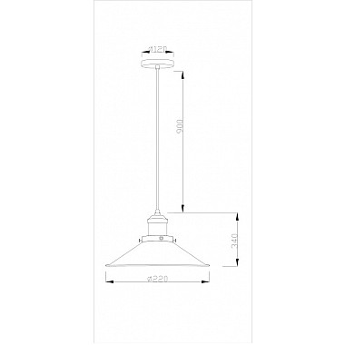 Подвесной светильник Night V11423-1P