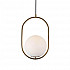 Подвесной светильник Italline Bolla SP 6239 brass