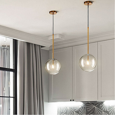 Подвесной светильник Ball Sola 9217P/D150 gold