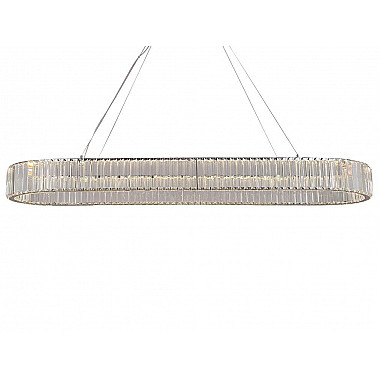 Подвесной светодиодный светильник Newport 8445/140 oval chrome М0065055