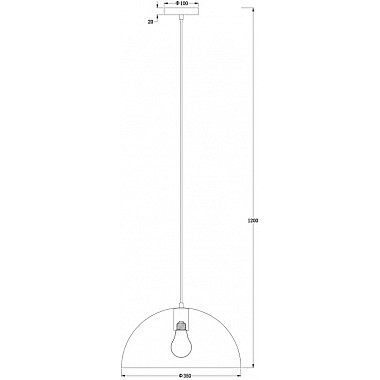 Подвесной светильник Eleon FR5218PL-01BS