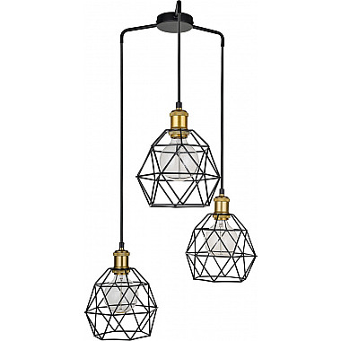 Подвесной светильник PND16S.03.04.003BL.GO-IKS.BL