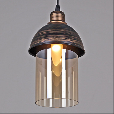 Подвесной светильник 03356-0.4-01 BK+GD