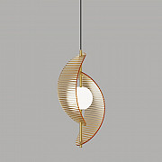 Подвесной светильник MD24030035 MD24030035-1A brass/amber