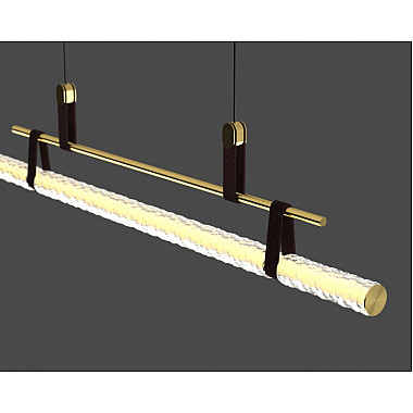 Подвесной светильник 8501P 8501P/L brass/clear