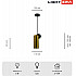 Подвесной светильник Myanmar LE132L-1GC