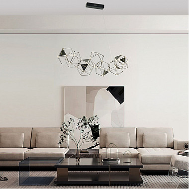 Подвесной светильник Uma 90368/7 черный жемчуг