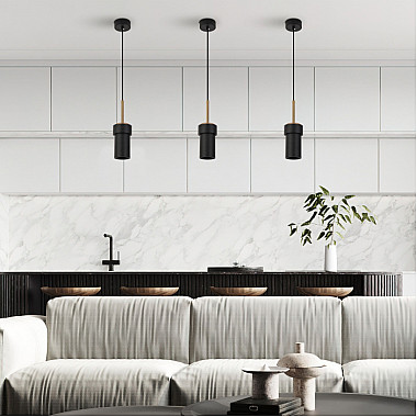 Подвесной светильник Pebble 50264/1 черный