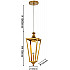 Подвесной светильник Lampion 4003-1P