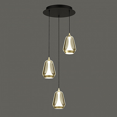 Подвесной светильник MD24001011 MD24001011-3A brass/champagne