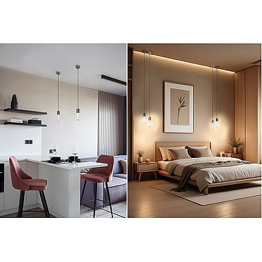 Подвесной светильник IT014-0204 rose gold