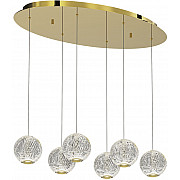 Подвесной светильник Elliot Diamante MD20001012-6A gold