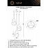 Подвесной светильник Mila APL.044.16.24