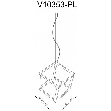 Подвесной светильник Grape V10353-PL