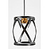 Подвесной светильник Astila LDP 1242-1 BK+MD
