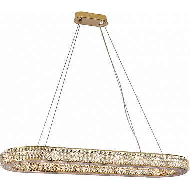 Подвесной светильник 8560 8560/100 C oval gold polished