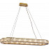 Подвесной светильник 8560 8560/100 C oval gold polished
