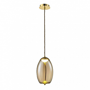 Подвесной светодиодный светильник Lumien Hall Avila LH4110/1PA-GD-AM