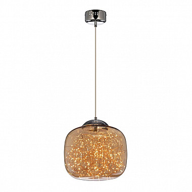 Подвесной светодиодный светильник Lumina Deco Daisy LDP 6823-300 CHR+AMB