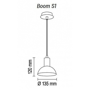 Подвесной светильник TopDecor Boom S1 15
