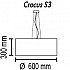 Подвесной светильник TopDecor Crocus Glade S3 01 95g