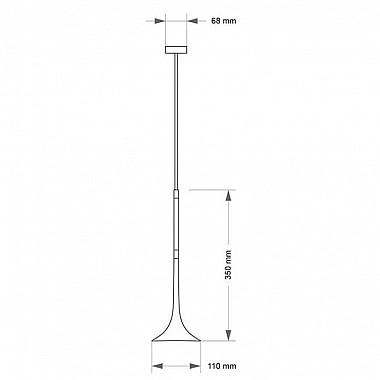 Подвесной светодиодный светильник Kutek Mood Loft LOF-ZW-1 (CZ)