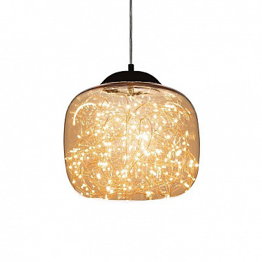 Подвесной светодиодный светильник Lumina Deco Daisy LDP 6823-300 CHR+AMB
