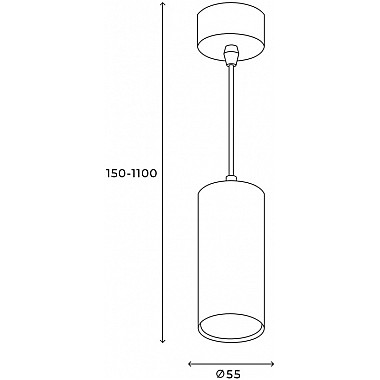 Подвесной светильник Focus HSBL_0093