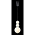 Подвесной светодиодный светильник Crystal Lux Desi SP3 Chrome/White