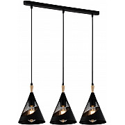 Подвесной светильник 03250-3.9-03 BK+WOOD