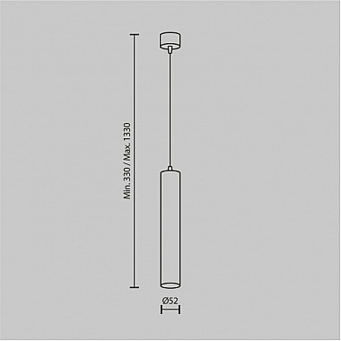 Подвесной светильник Focus LED P072PL-L12W4K-1