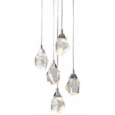 Подвесной светильник Crystal rock MD-020B-5 chrome