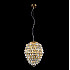Подвесной светильник Crystal Lux Charme SP6 Gold/Transparent