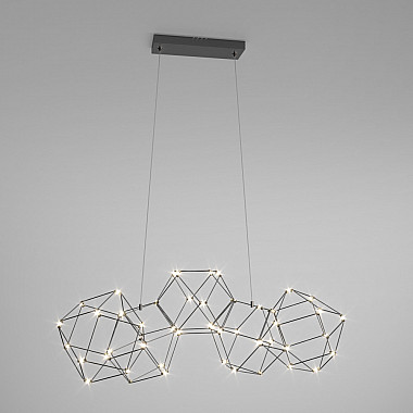 Подвесной светильник Uma 90168/5 черный жемчуг