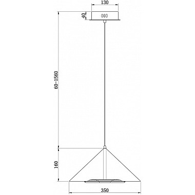 Подвесной светильник Ride FR5397PL-L3B