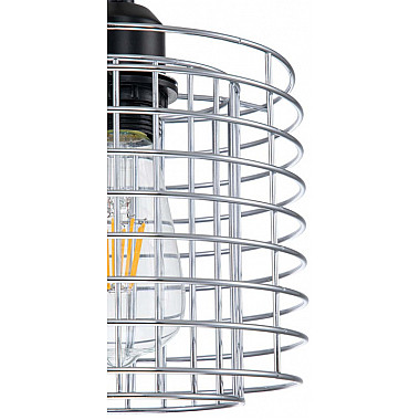 Подвесной светильник Grid 10190/1S Chrome