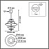 Подвесной светильник Felta 8296/14AL