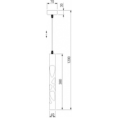 Подвесной светильник DLR037 12W 4200K DLR037 12W 4200K кофейный