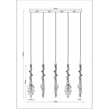 Подвесной светодиодный светильник Moderli Melburn V9021-PL