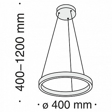 Подвесной светильник Rim MOD058PL-L22W4K
