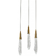 Подвесной светильник OD2438 OD2438-3 gold/clear