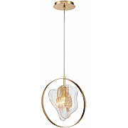 Подвесной светильник Cowley P60669-1 gold/clear