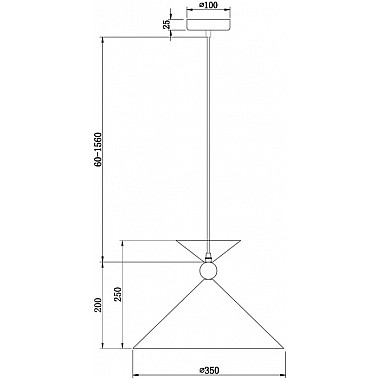 Подвесной светильник Moth FR5392PL-01GR1