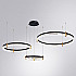 Подвесной светодиодный светильник Arte Lamp Mercury A2185SP-3BK