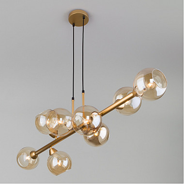 Подвесной светильник Roger 70113/8 янтарный Smart