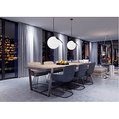 Подвесной светильник Sorento LDP 1215-300 WT+BK