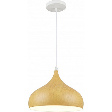 Подвесной светильник MD.5796-1-P-WT+WOOD
