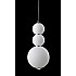Подвесной светодиодный светильник Crystal Lux Desi SP3 Chrome/White