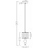 Подвесной светильник Lauren FR5093PL-01CH