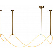 Подвесной светильник 10521 10521P brass/white